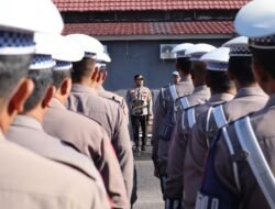 Waka Polres Karangasem Pimpin Apel Pagi, Ingatkan Anggota Tentang Kesehatan Mental dan Program Ketahanan Pangan