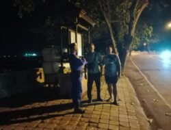 Melalui Blue Light Patrol Sat Polairud Polres Karangasem,  Mencegah Terjadinya Tindak Kriminalitas