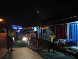 Blue Light Patrol Polsek Bebandem Cegah Gangguan Kriminalitas Pada Jam Rawan, Agar Terciptanya Situasi Yang Aman dan Kondusif