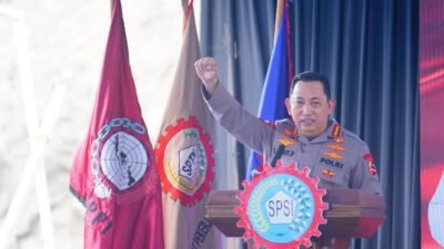 Kapolri Ajak Buruh Berpartisipasi, dalam Upaya Pemerintah Memperluas Lapangan Pekerjaan