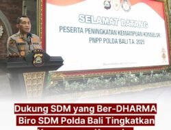 Dukung SDM yang Ber-DHARMA, Biro SDM Polda Bali Tingkatkan Kemampuan Konselor