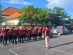 Evaluasi Kinerja, Kanit 3 Tipidkor Polres Karangasem Pimpin Apel Fungsi