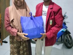 Gandeng Mahasiswa, Polres Majalengka Salurkan Paket Sembako Jelang Ramadhan