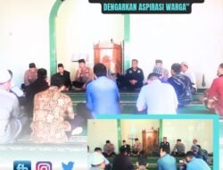 Jelang Bulan Puasa, Kapolsek Padangbai Gelar Program Jum’at Curhat, Dengarkan Aspirasi Warga