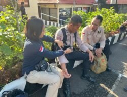Sebagai Bentuk Komitmen Peningkatan Kesehatan, Sidokkes Polres Karangasem Laksanakan Pemeriksaan Kesehatan Anggota