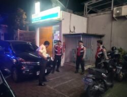 SatSamapta Polres Karangasem Tingkatkan Kegiatan Blue Light Patrol, Sambangi Kantor BNI Capem Amlapura