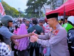Polres Pelabuhan Makassar dan Mahasiswa Bersinergi di Ramadhan: Tebar Kebaikan dengan Paket Takjil Untuk Masyarakat