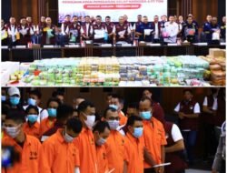 Bareskrim Polri Berhasil Ungkap 6.881 Kasus Narkoba dalam Dua Bulan, 9.586 Tersangka Ditangkap dan 4,171 Ton Narkotika