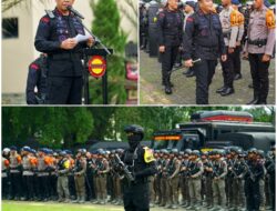 Jelang Hari Raya Idul Fitri 1446 H, Danpas Pelopor Korbrimob Polri Cek Kesiapan Pasukannya
