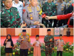 Perkuat Silaturahmi, Kapolri dan Panglima TNI, Hadiri Safari Ramadhan di Polda Lampung