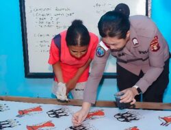Menjaga Warisan Seni, Budaya dan Batik Papua, Brigpol Ita Kunjungi Sanggar Ameldi