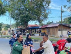 Ramadhan penuh berkah, HIMABIS UNIMAL berbagi keberkahan di Lhokseumawe