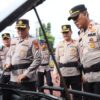 Kapolres Muba AKBP Listiyono Dwi Nugroho.SIK.MH Beserta Personil Gelar Pengecekan Ranmor dan Peralatan