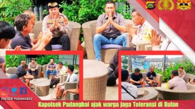 Melalui Program Jum’at Curhat, Kapolsek Padangbai Ajak Warga Jaga Toleransi Selama Bulan Ramadhan