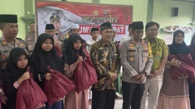 Kasat Binmas Dampingi Kapolres Karangasem dalam Program Jum’at Curhat, Bersama Anak-anak Panti Asuhan Yassika