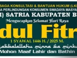 KELUARGA BESAR KORWIL LPKSM SATRIA PANGKAL PERJUANGAN KABUPATEN BEKASI UCAPKAN SELAMAT HARI RAYA IDUL FITRI 1446H/2025M.