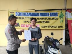 Polres Metro Tangerang Kota Terima Titipan Kendaraan untuk Mudik Lebaran