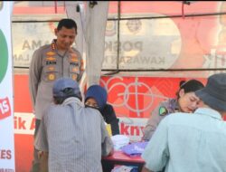 Gelar Bhakti Sosial Presisi di Bulan Ramadhan, Kapolres Metro Tangerang Kota: Pemeriksaan Kesehatan Gratis untuk Masyarakat