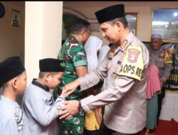 Kunjungan dan Baksos Ramadhan, Kapolres Berbagi Bahagia Bersama Yatim di Cibodas Tangerang