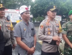 Pengamanan Pengarakan Pawai Ogoh-Ogoh Sambut Hari Raya Nyepi Tahun Saka 1947, Polres Jembrana Terjunkan 293 Personel  