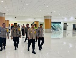 Kapolres Majalengka Tinjau Kesiapan Kunjungan Kapolri di BIJB Kertajati