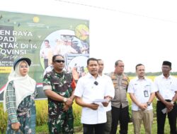 Wakapolres Aceh Timur Hadiri Panen Raya Padi di Madat