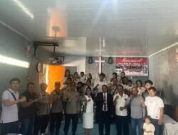 Polsek Penukal Abab Melaksanakan Pengamanan Ketat Peringatan Jumat Agung