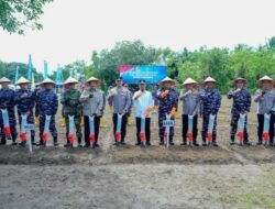 Kepala Staf Angkatan Laut Kunker di Kabupaten Takalar