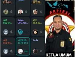 DPD AKPERSI Nanggroe Aceh Darussalam Gelar Rapat Terbuka, di-Pimpin Langsung Oleh Ketum,Sekjen,Serta Ketua OKK