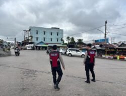 Polres PALI Gelar Patroli Perintis Presisi, Pastikan Situasi Lalin Aman dan Terkendali di Simpang Lima Pendopo