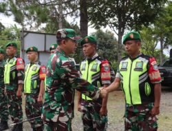 Dandim 0106/Ateng Lanjutkan Kunjungan Kerja ke Koramil Jajaran