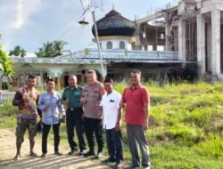 Kasdim 0103/Aceh Utara Kunjungi Lokasi Pembangunan Masjid Baitul A’la di Baktiya