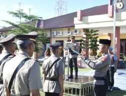 Kapolres Bireuen Pimpin Sertijab PJU Dan Para Kapolsek