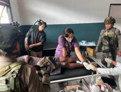 Aksi Cepat Satgas OPS Damai Cartenz-2025 di Puncak Jaya, Korban Luka Diselamatkan
