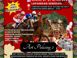 Polres Bener Meriah Gelar Event “Art Policing 2” Pacuan Kuda Tradisional.