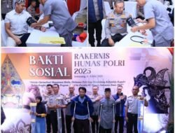 Rakernis Humas Polri 2025 Dibuka dengan Bakti Sosial dan Bakti Kesehatan, di Akpol Semarang