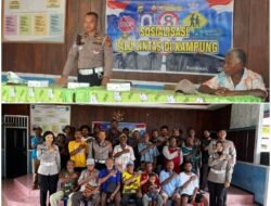 Ditlantas Polda Papua Barat, Gelar Sosialisasi Tertib Lalu Lintas di Manokwari