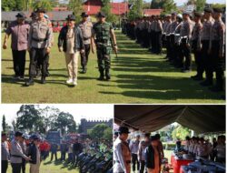 Siap Tanggulangi Karhutla, Polda Kalteng Gelar Apel Kesiapsiagaan Personel dan Sarpras, Bersama TNI dan Stakeholder Terkait
