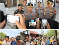 Kapolda Bengkulu Tinjau Langsung, Penanganan Dampak Gempa Bumi 6,3 SR di Bengkulu
