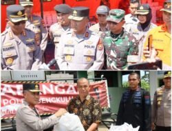 Empati Kapolda Bengkulu Pantau dan Bagikan Makanan, kepada Korban Terdampak Gempa 6,3 SR