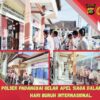 Sambut Hari Buruh Internasional,  Polsek PadangbaiGelar Apel Siaga  