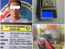 Satresnarkoba Polres PALI Tangkap Pria Pembawa Pil Ekstasi Jelang Hiburan Malam DJ Orgen Tunggal