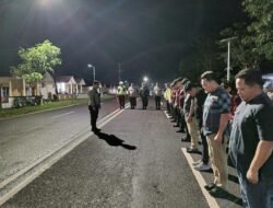 Polres PALI Gencarkan Razia Terpadu, 58 Personel Dikerahkan Tegakkan Kamtibmas dan Kamseltibcarlantas