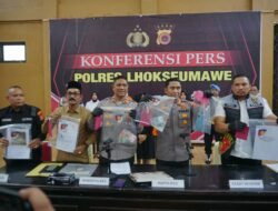 Polres Lhokseumawe Bongkar Praktik Prostitusi Online, Tiga Orang Diamankan