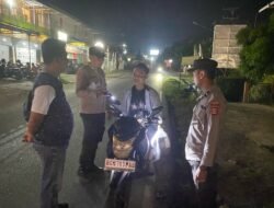 POLSEK TALANG UBI GELAR KRYD, CIPTAKAN SITUASI KONDUSIF DI WILAYAH HUKUMNYA