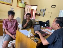 Gara – Gara Kecanduan Sabu, Seorang Pemuda Gelapkan Sepeda Motor Milik Tetangganya.