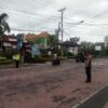 Sebagai Bentuk Kepedulian Polri Terhadap Masyarakat, Personil Sat Binmas Laksanakan Strong Point Pagi