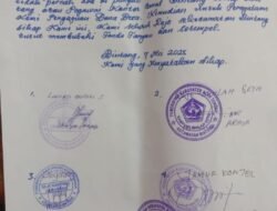 Gelar Konferensi Pers, Seluruh Reje Kampung Bantah Camat Bintang Melakukan Pungli