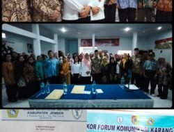 Rapat Koordinasi Karang Werda Kabupaten Jember.Jawa Timur.