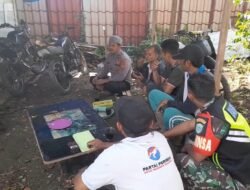 Jalin Silahturahmi, Babinsa Komsos Dengan Warga Yang Akan Melaksanakan Hajatan